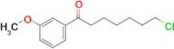 7-chloro-1-(3-methoxyphenyl)-1-oxoheptane