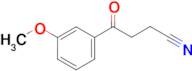 4-(3-Methoxyphenyl)-4-oxobutyronitrile