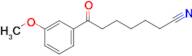 7-(3-methoxyphenyl)-7-oxoheptanenitrile