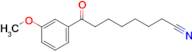 8-(3-methoxyphenyl)-8-oxooctanenitrile
