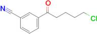 5-chloro-1-(3-cyanophenyl)-1-oxopentane