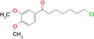 1-Chloro-7-(3,4-dimethoxyphenyl)-7-oxoheptane