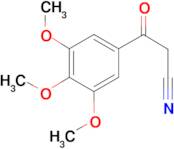 3,4,5-trimethoxybenzoylacetonitrile