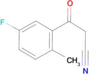 5-fluoro-2-methylbenzoylacetonitrile