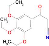 3,4,5-Triethoxybenzoylacetonitrile