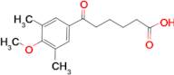 6-(3,5-Dimethyl-4-methoxyphenyl)-6-oxohexanoic acid