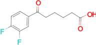 6-(3,4-difluorophenyl)-6-oxohexanoic acid