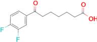 7-(3,4-difluorophenyl)-7-oxoheptanoic acid