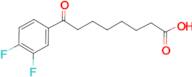 8-(3,4-difluorophenyl)-8-oxooctanoic acid