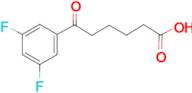 6-(3,5-difluorophenyl)-6-oxohexanoic acid