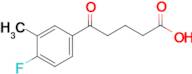 5-(4-fluoro-3-methylphenyl)-5-oxovaleric acid