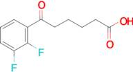 6-(2,3-difluorophenyl)-6-oxohexanoic acid