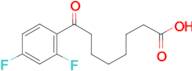 8-(2,4-difluorophenyl)-8-oxooctanoic acid