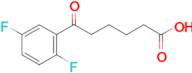 6-(2,5-difluorophenyl)-6-oxohexanoic acid