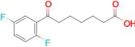 7-(2,5-difluorophenyl)-7-oxoheptanoic acid