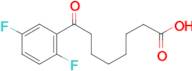 8-(2,5-difluorophenyl)-8-oxooctanoic acid