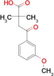 2,2-Dimethyl-4-(3-methoxyphenyl)-4-oxobutyric acid