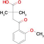 2,2-dimethyl-4-(2-methoxyphenyl)-4-oxobutyric acid