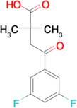 4-(3,5-Difluorophenyl)-2,2-dimethyl-4-oxobutyric acid