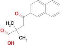 2,2-Dimethyl-4-(2-naphthyl)-4-oxobutyric acid