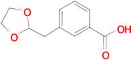 3-(1,3-Dioxolan-2-ylmethyl)benzoic acid