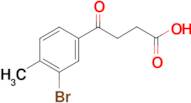 4-(3-Bromo-4-methylphenyl)-4-oxobutyric acid