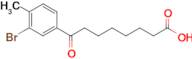 8-(3-bromo-4-methylphenyl)-8-oxooctanoic acid