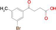 4-(3-Bromo-5-methylphenyl)-4-oxobutyric acid