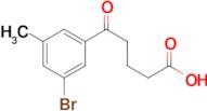 5-(3-bromo-5-methylphenyl)-5-oxovaleric acid