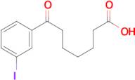 7-(3-iodophenyl)-7-oxoheptanoic acid