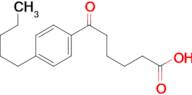 6-oxo-6-(4-n-pentylphenyl)hexanoic acid