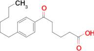 6-(4-hexylphenyl)-6-oxohexanoic acid