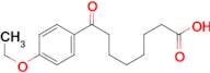 8-(4-ethoxyphenyl)-8-oxooctanoic acid