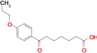 7-oxo-7-(4-n-propoxyphenyl)heptanoic acid