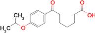 7-Oxo-7-(4-isopropoxyphenyl)heptanoic acid