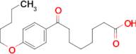 8-oxo-8-(4-pentyloxyphenyl)octanoic acid