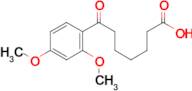 7-(2,4-Dimethoxyphenyl)-7-oxoheptanoic acid