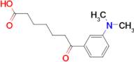 7-[3-(N,N-Dimethylamino)phenyl]-7-oxoheptanoic acid