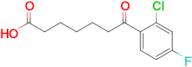 7-(2-Chloro-4-fluorophenyl)-7-oxoheptanoic acid