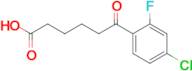 6-(4-Chloro-2-fluorophenyl)-6-oxohexanoic acid