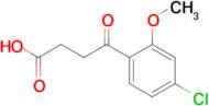 4-(4-Chloro-2-methoxyphenyl)-4-oxobutyric acid