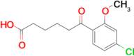 6-(4-Chloro-2-methoxyphenyl)-6-oxohexanoic acid