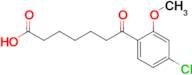 7-(4-Chloro-2-methoxyphenyl)-7-oxoheptanoic acid