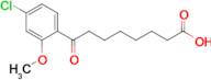 8-(4-Chloro-2-methoxyphenyl)-8-oxooctanoic acid