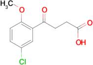 4-(3-Chloro-6-methoxyphenyl)-4-oxobutyric acid