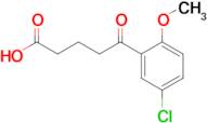 5-(3-Chloro-6-methoxyphenyl)-5-oxovaleric acid