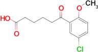 6-(5-Chloro-2-methoxyphenyl)-6-oxohexanoic acid