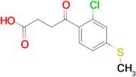 4-[2-Chloro-4-(methylthio)phenyl]-4-oxobutyric acid