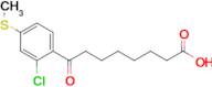 8-[2-Chloro-4-(methylthio)phenyl]-8-oxooctanoic acid