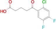 5-(2-Chloro-4,5-difluorophenyl)-5-oxovaleric acid